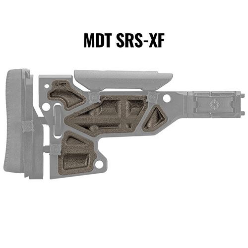 MDT Rubber Dampeners reduce vibrations for faster settling and improved accuracy, easily installed without tools for a smoother shooting experience.